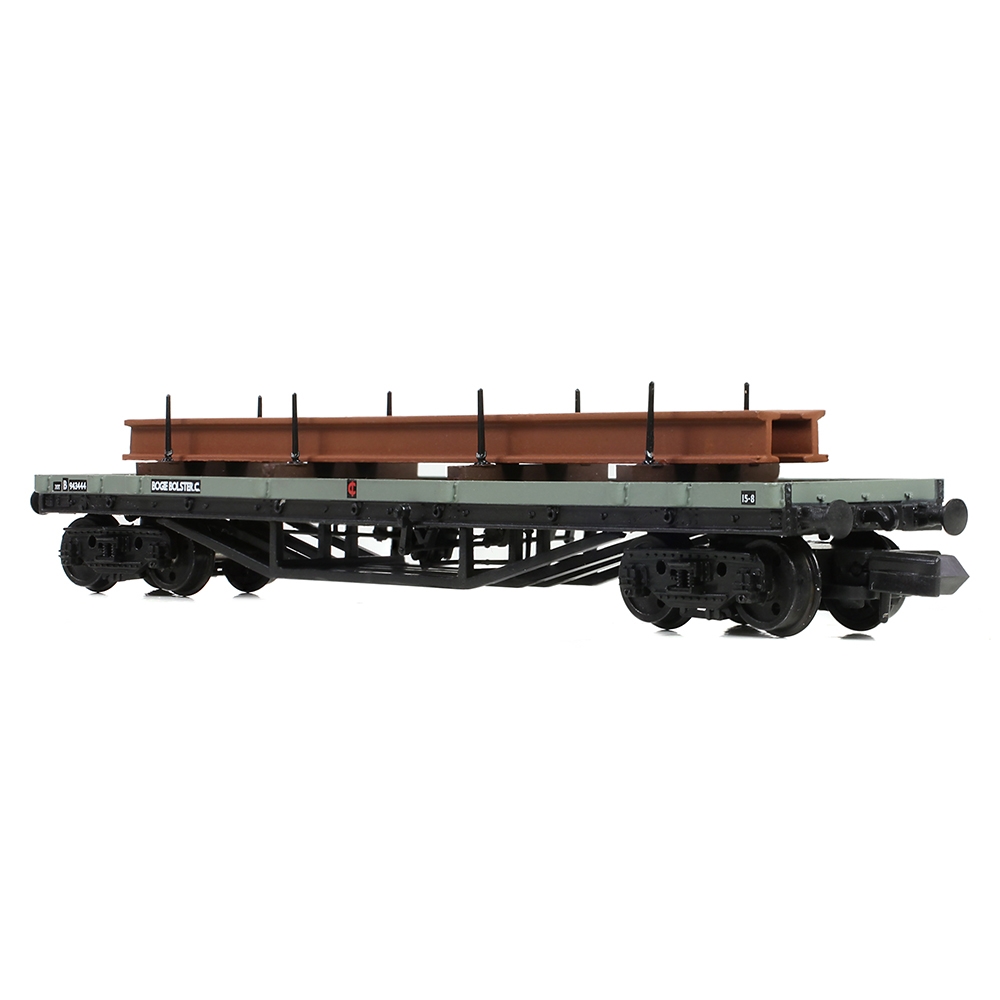 Bachmann Europe plc - 30T 'Bogie Bolster C' Bogie Bolster BR Grey [WL]